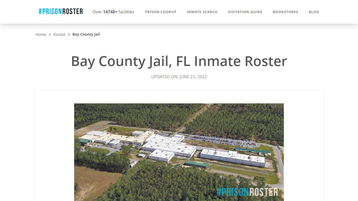 Bay County Jail, FL Inmate Roster